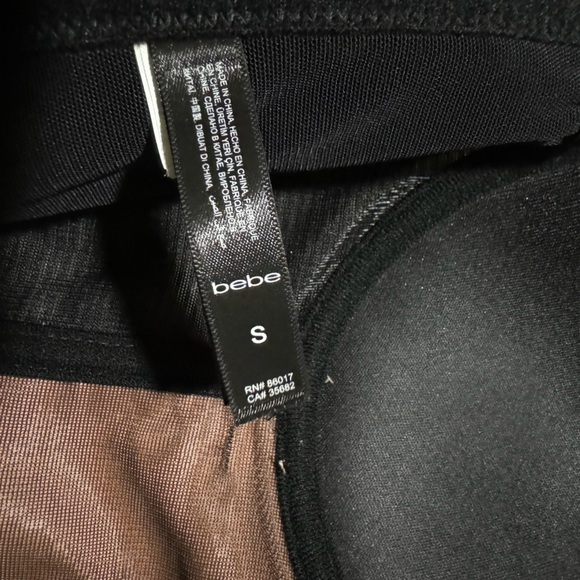 Bebe bustier with satin detail - Picture 3 of 3